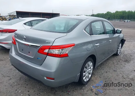 2014 Nissan Sentra Sv from USA, damaged, VIN 3N1AB7AP7EY337817
